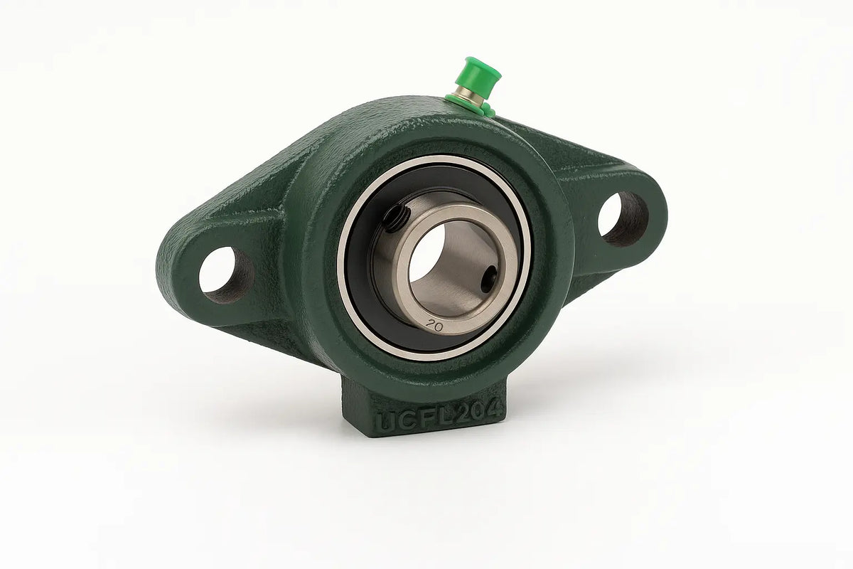 Palier UCFL204 – support à bride ovale 2 trous avec roulement auto-aligneur pour machines industrielles