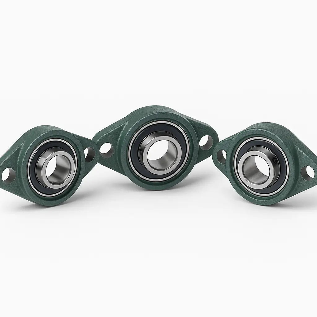 Paliers UCFL – supports à bride ovale pour convoyeurs, ventilateurs et machines légères