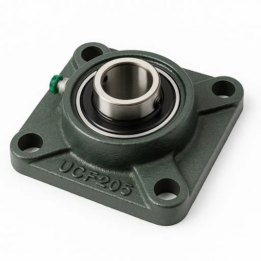 Palier UCF205 – support à platine carrée avec roulement auto-aligneur pour convoyeurs et machines industrielles