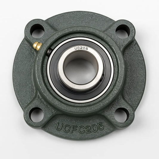 Palier UCF205 – support à platine carrée avec roulement auto-aligneur pour convoyeurs et machines industrielles”