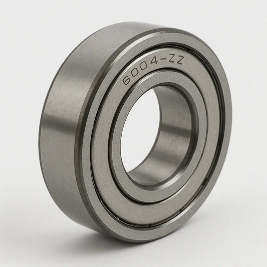 Roulement 6004-ZZ – roulement rigide à billes à flasques métalliques pour moteurs rapides et outils industriels